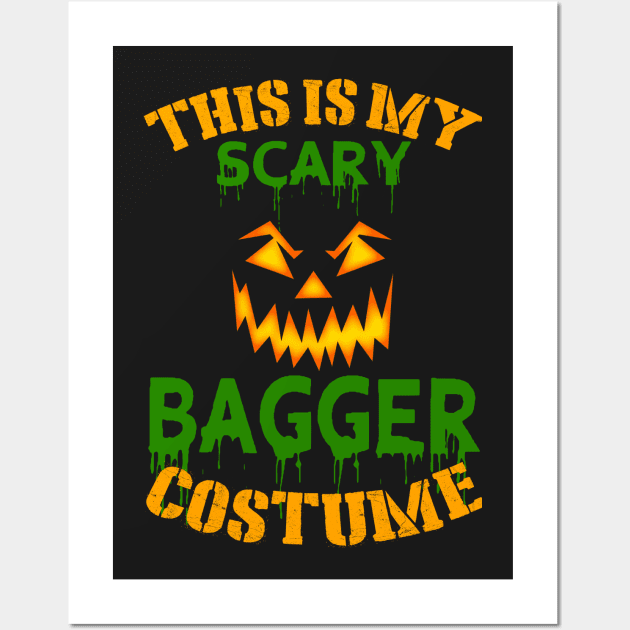 This Is My Scary Bagger Costume Wall Art by jeaniecheryll